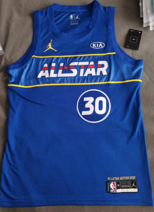 30 Randle 2021 all star game jersey blue